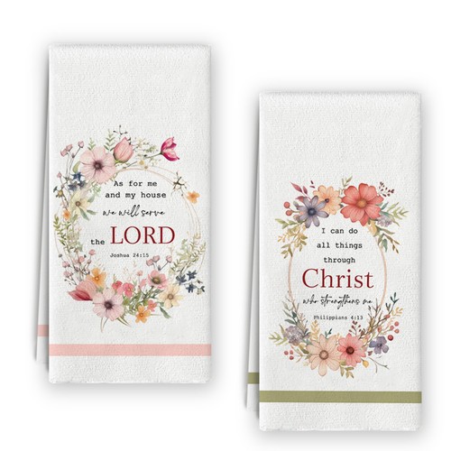 Christian kitchen towels - kitchen, set