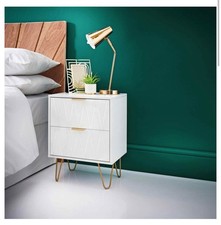 Loft Studio 2 Drawer Bedside