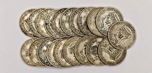 Pre 1947 silver - silver, shilling