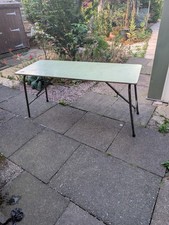 British Army - Military - MOD - Wooden Trestle Folding Table Current Issue