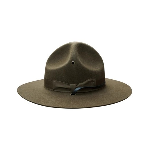 Men 100 wool sergeant - wool, hat