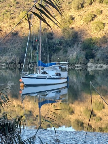 Sailing boat yacht - boat, with