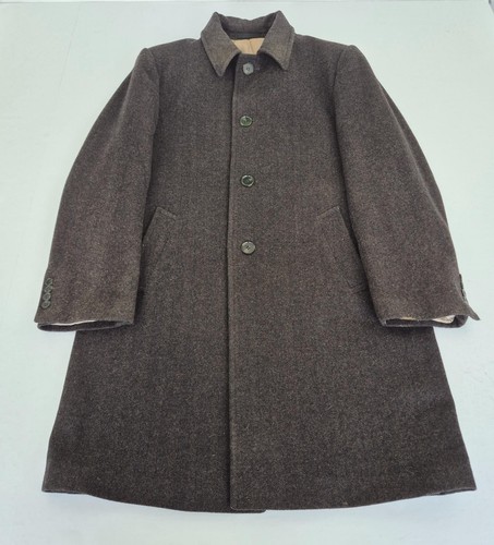Coat medium brown mens - medium,