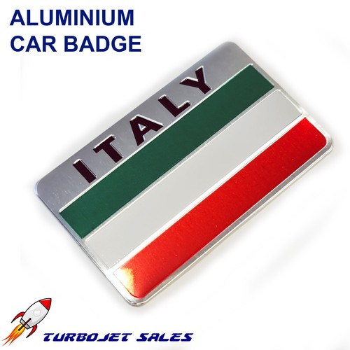 Italy car badge rectangle - car,