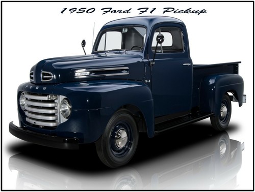 1950 ford pickup truck hot - f1,