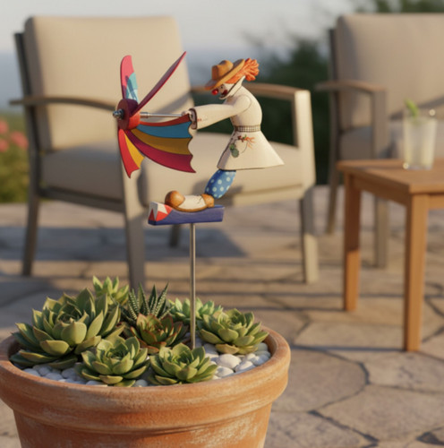Garden rotary ornament - garden,