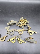 Antique Brass Stair Rod Clips