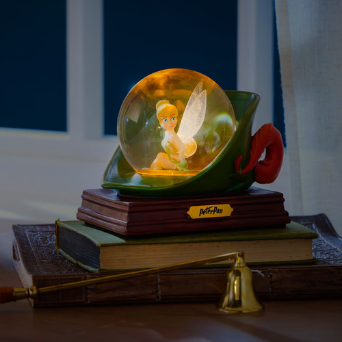 Tinker bell snow globe peter - bell,