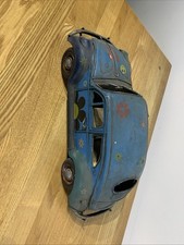 Vw Beetle Vintage Style Tin Plate 13.5 Inches Long