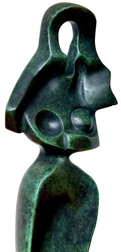 1917 archipenko russian bronze - 1917,