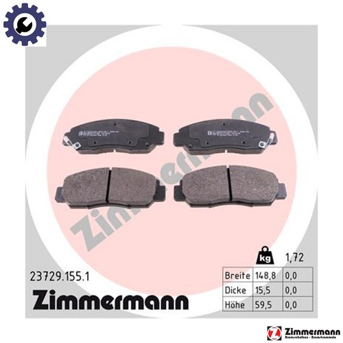 Brake pad set - brake,