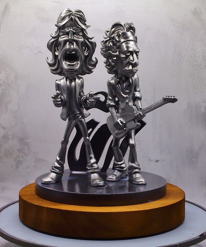 The rolling stones statue by - stones-,