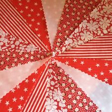 Fabric  bunting.Vintage floral,shabby chic,white,rainbow.10/ 120FT.Weddings.