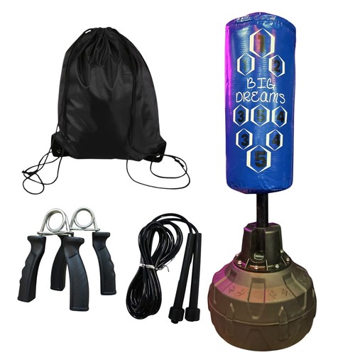 Kids free standing punch bag - free,