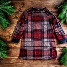 Next Girls Tartan Tunic Dress