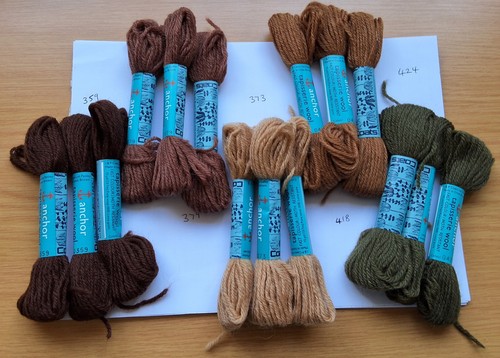 Anchor tapestry wool yarn - , 15