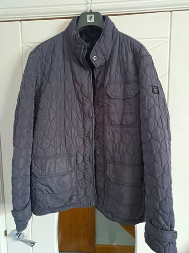 Firetrap men grey quilted - grey,