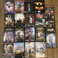 Tim Burton x19 DVD Movie