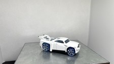 Hot wheels made for McDonald’s 2005 BASSLINE (AcceleRacers)  white car McD Corp