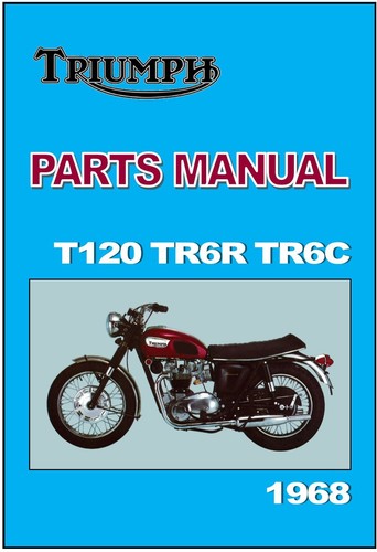 Triumph parts manual t120 - parts,