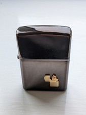 Zippo Vintage Lighter 1993 | Unique Design - Midnight Chrome | Original Box