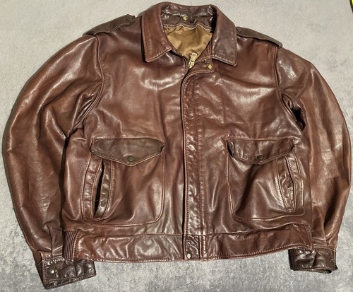 Vtg schott flight jacket - vtg,