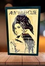 Amy Winehouse A4 Framed Print