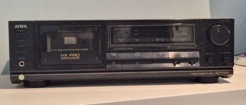 Aiwa single cassette tape - aiwa, deck