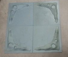 4 x Vintage LEGO Space Baseplate 1980s lunar crater moon