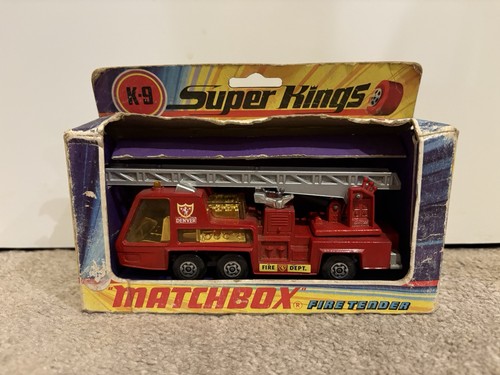 Matchbox super kings fire - matchbox, k9