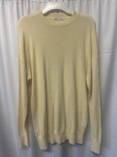 zara yellow jumper size L