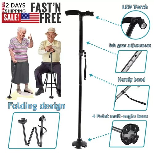 Folding walking cane for - folding,