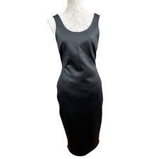 River Island Black Bodycon Dress Stretch Women’s UK Size 12