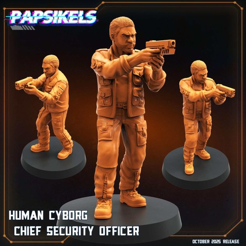 Human cyborg chief security - human,