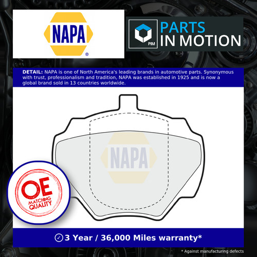 Brake pads set fits range - pads,