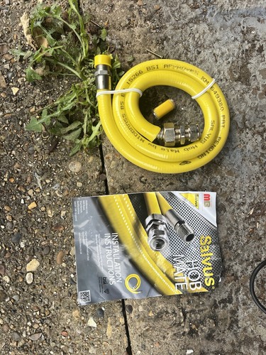 Gas hob connection hose - gas,