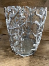 Large Culinary Concepts Coral Hurricane Lantern