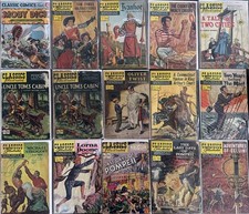 classics illustrated comics -