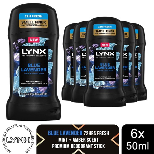 Lynx blue lavender deodorant - blue,