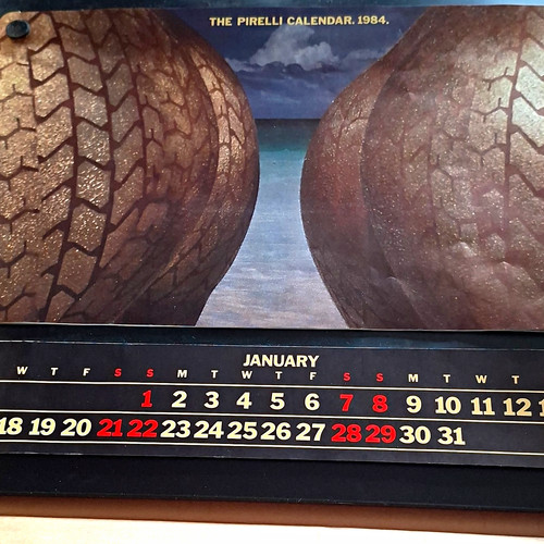 The pirelli calendar - pirelli, 1984