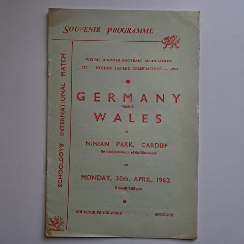 Germany wales 30 4 62 - germany, 30.4.62