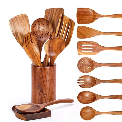 Acacia wood kitchen - kitchen, utensil