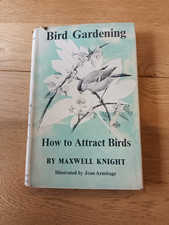 Vintage book. Bird Gardening