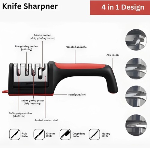 Stages knife sharpening - stages,