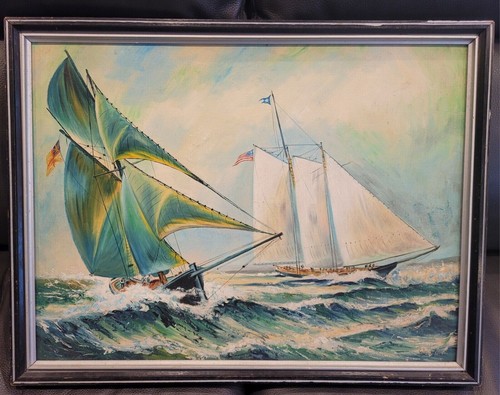 Vtg american cup nautical - vtg,