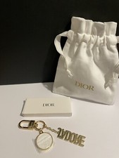 Dior Jadore Gold Bag Charm/ Key Ring Limited Edition & Pouch New