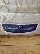 Silentnight mattress, double, OrthoStar 4 foot6.