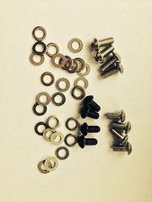 Bike Frame/Bottle cage bolts + washers SS HTS button Head M5 x 10, 12, 16, 20mm