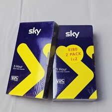 Blank Video VHS Tapes | 3x Sky