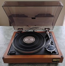 Turntable Sony PS-5520  Hi-Fi  Vintage separate Unit with  Lid & Manual.